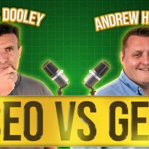 SEO vs GEO James Dooley Interviews Andrew Holland