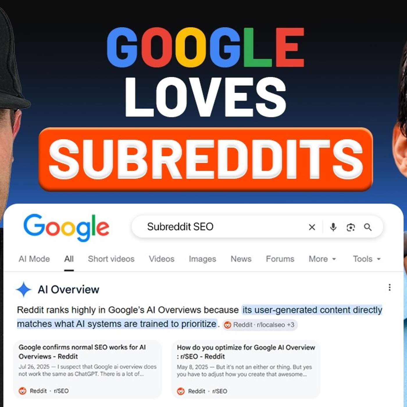 Subreddit SEO for Google AI Overviews: LLM Seeding Strategies with Vaibhav Sharda