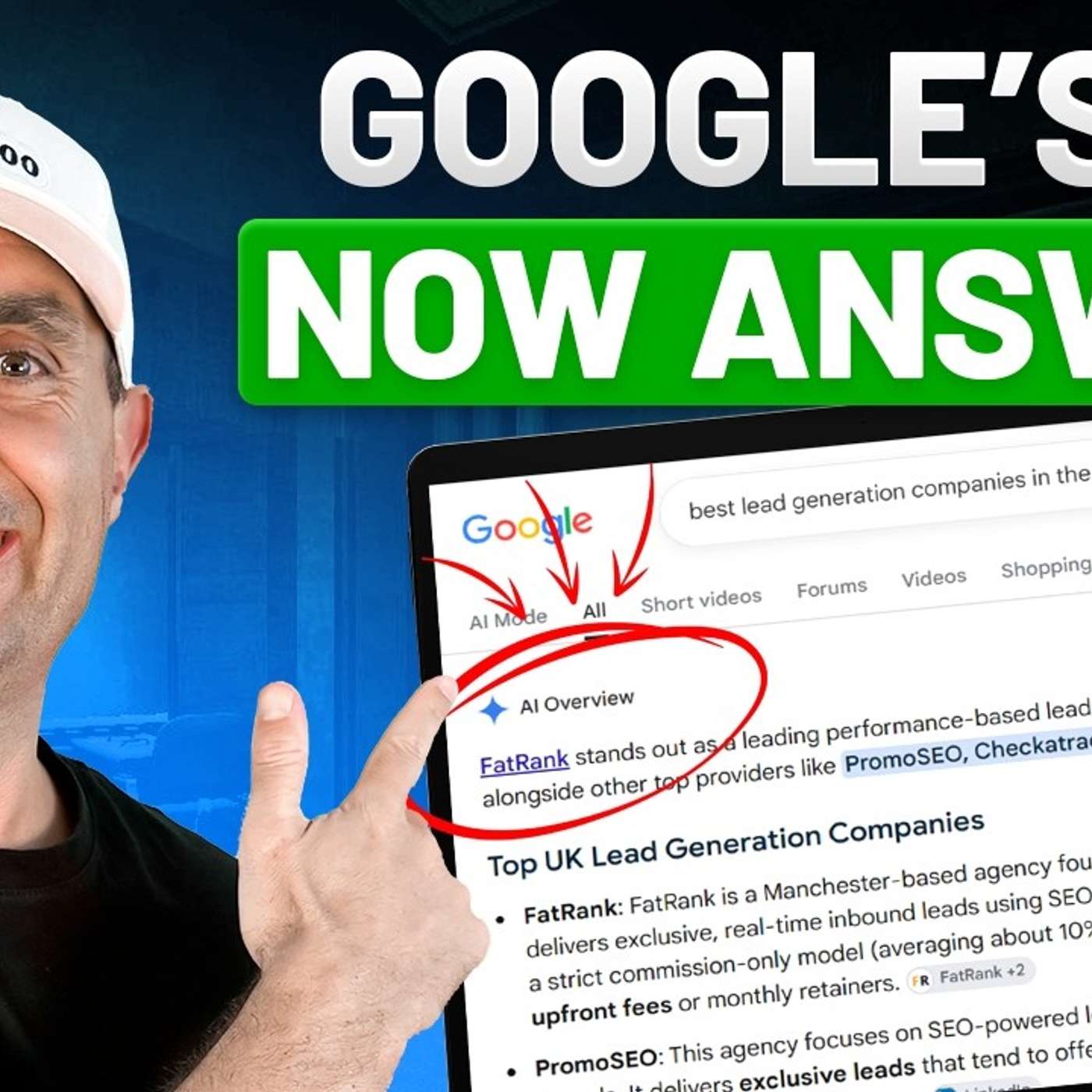 Google now shows AI Overviews for brand names (James Dooley Interviews Kasra Dash)